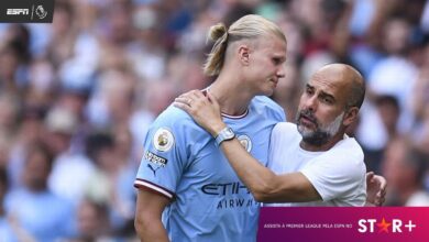 Dor de cabeça no City?  Guardiola explica lesão de Haaland e crava atacante vetado na Champions