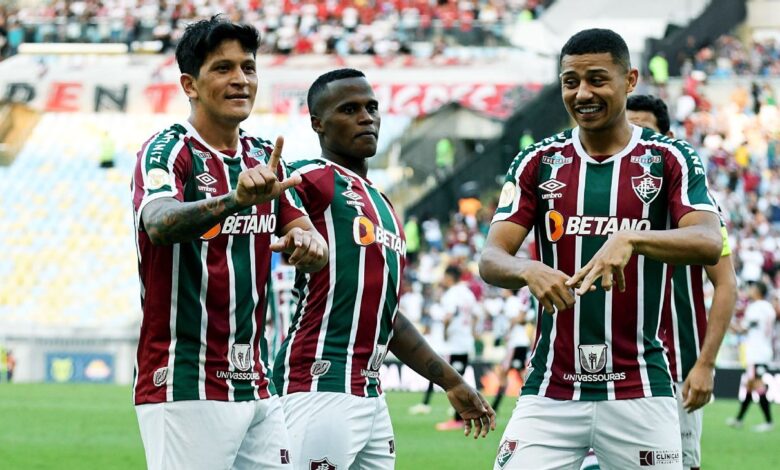 Cano anota três, Fluminense atropela o São Paulo de virada no Maracanã e assume vice-liderança provisória do Brasileirão